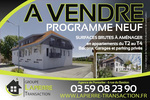 référence n° 181545630 : Houtaud - Proche Pontarlier, à HOUTAUD : appartement T3 en surface brute dans bâtiment NEUF